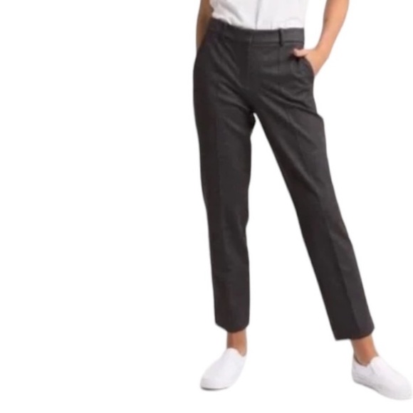 Kit and Ace Coastline Trouser Pants in Charcoal Grey - Picture 2 of 9